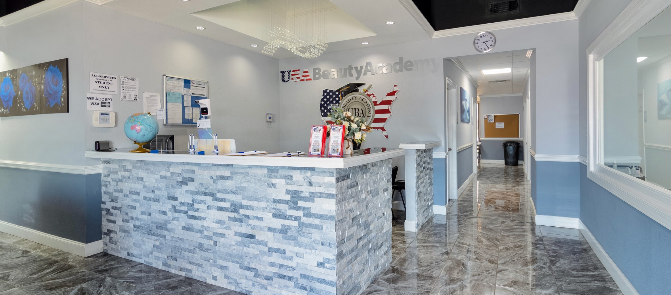 USA Beauty & Barber Academy appointment