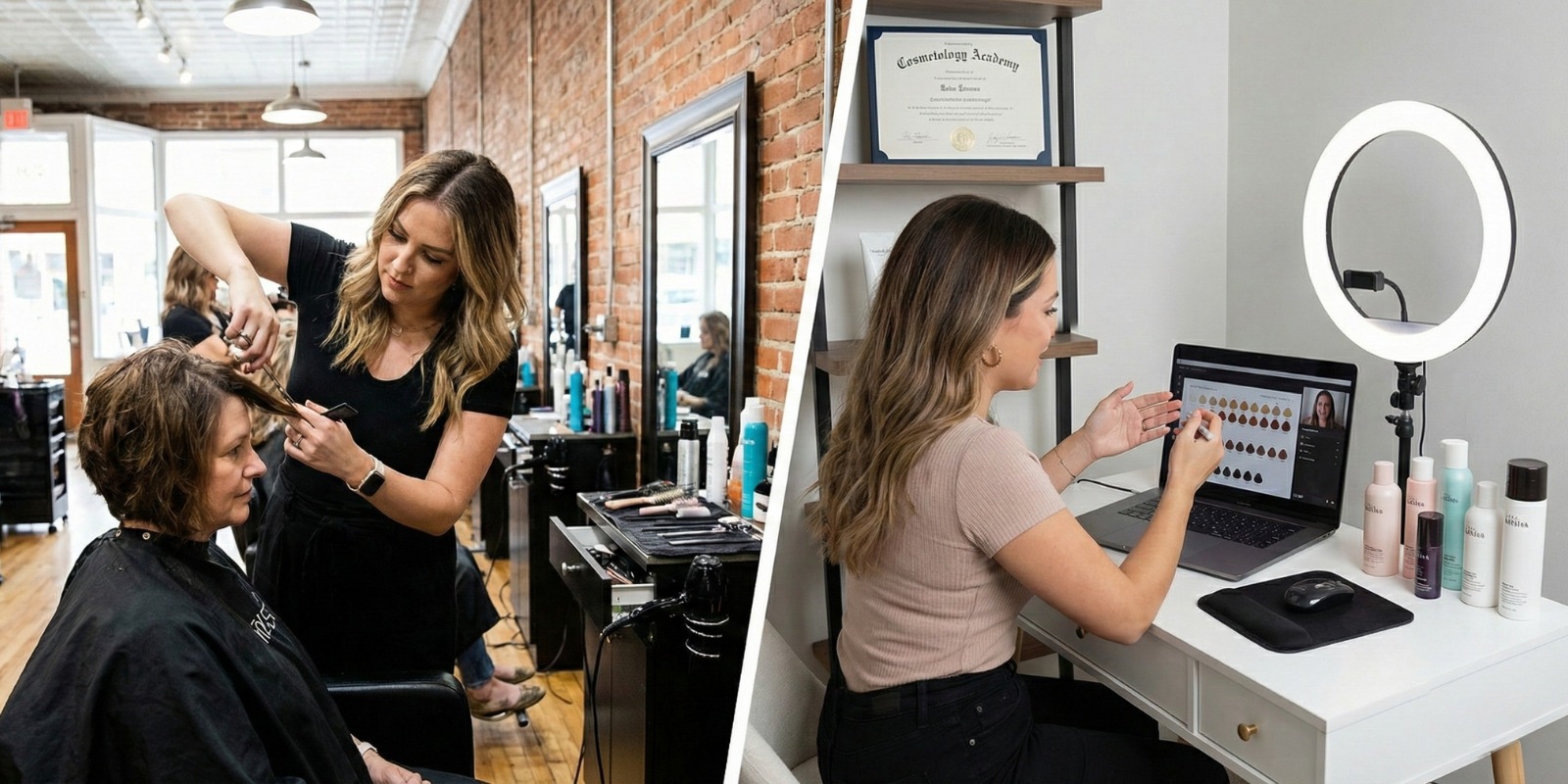 What Careers Can You Have With a Cosmetology License? (Offline and Remote)