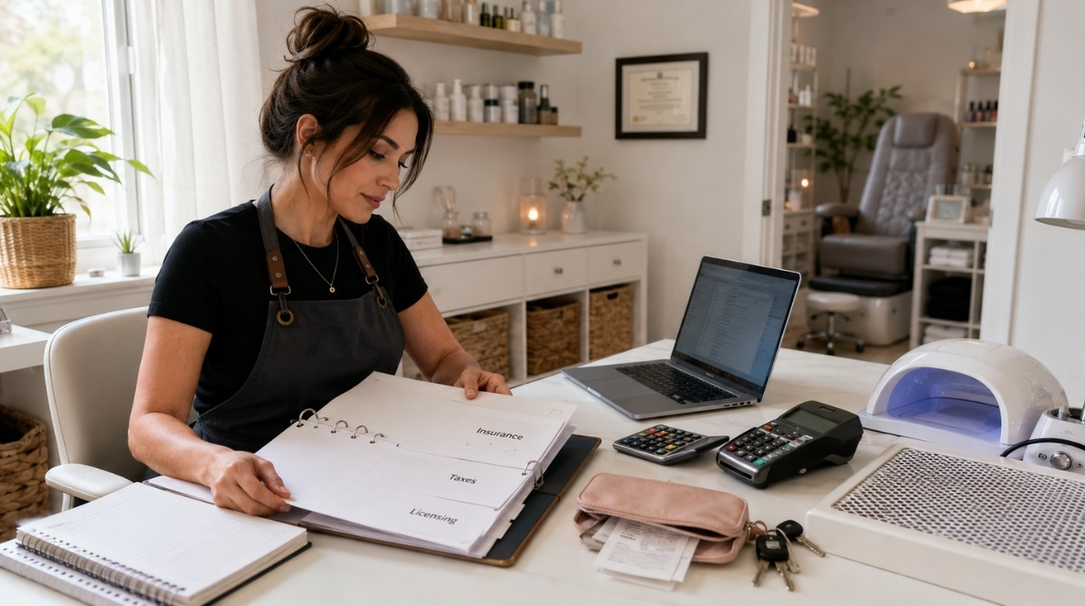 Starting a Nail Business? Insurance, Tax, and Licensing Rules Explained