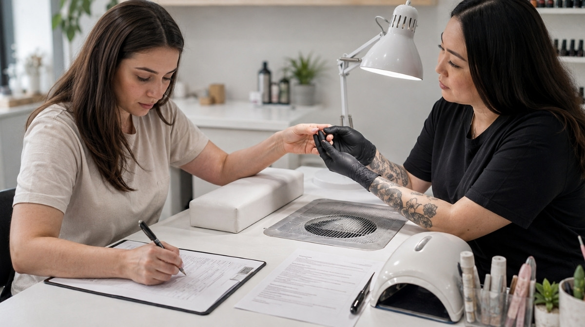 Nail Tech Client Consultation Forms and Salon Policy Guide